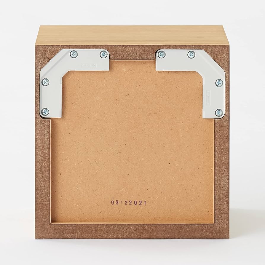 【無印良品】壁に付けられる家具・箱1マス【4個セット】 無印良品 壁に付けられる家具 4個セット 無印良品「壁に付けられる